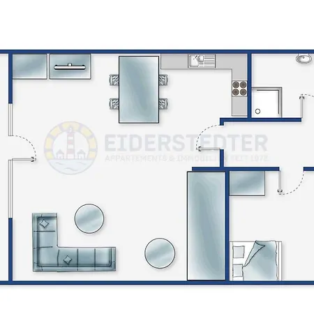 Wohnung 253 Frische Brise Id 011 * Sankt Peter-Ording